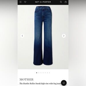 MOTHER The Hustler Roller Heel Jeans – Small Pleasures Wash – Size 27